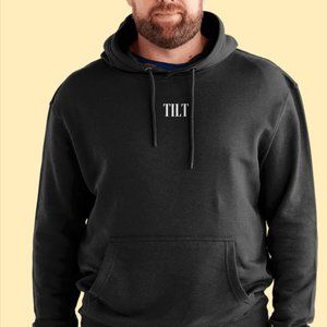 Tilt mens black hoodie